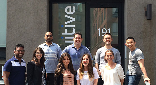 Sales team at Influitive
