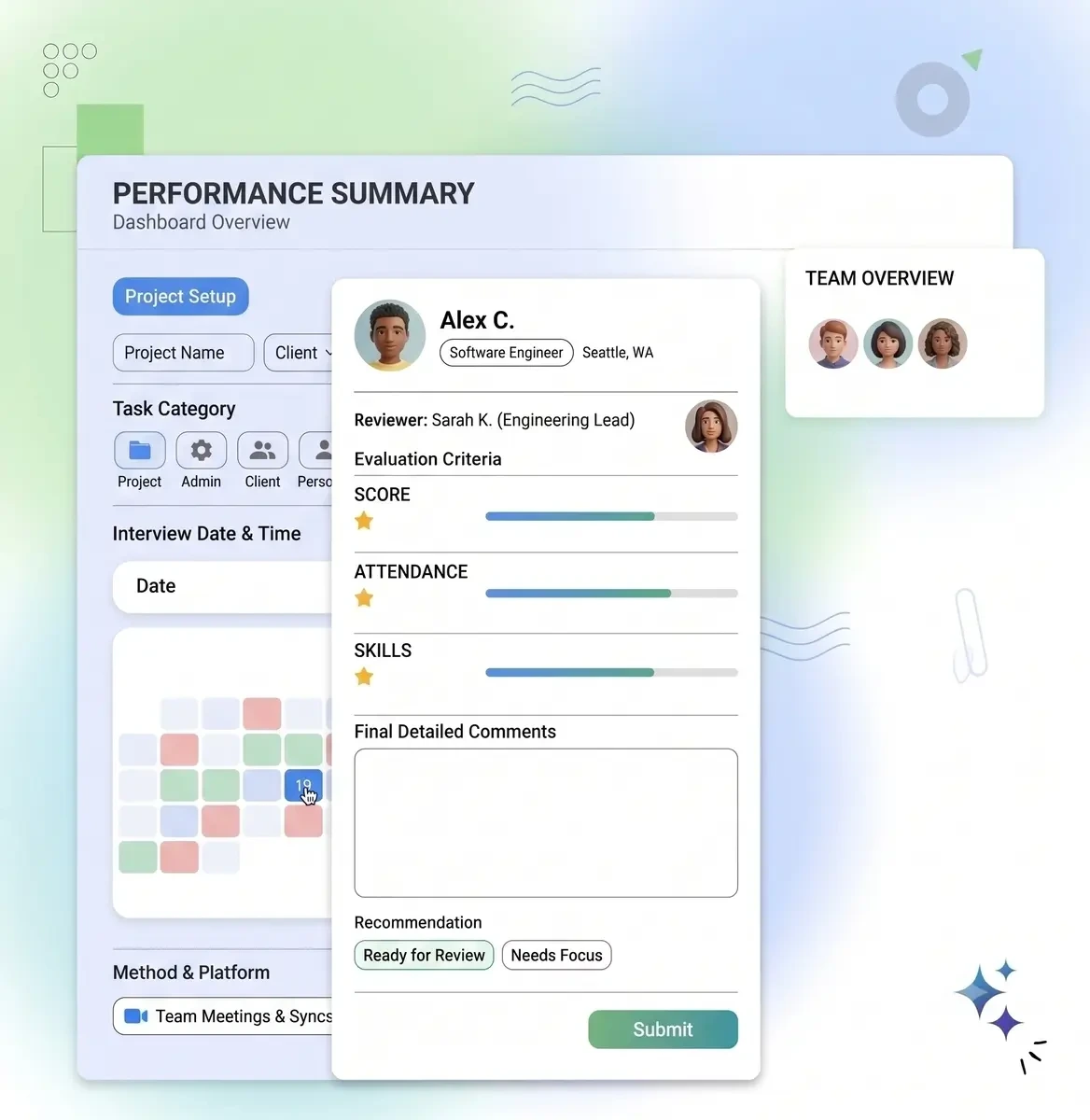 Performance and Engagement Tracking